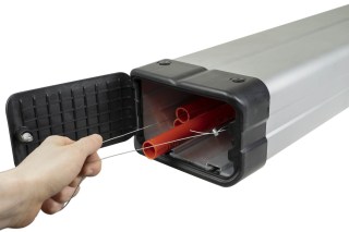 MENABO Professional Tubo Porta Box zárható csőszállító box, csőbox - 3,1 méter